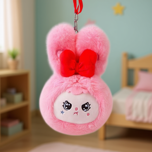 Peluche morbido da appendere My Melody 16 cm, accessorio per San Valentino per ragazze - Product Image 2