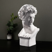 Statue en plâtre de David, figurine de Vénus, haute qualité, blanche, logo personnalisé, modèle SG, aides pédagogiques, figurines de pirates, décoratives