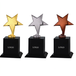 •Attractive star <b>trophy</b> for employee appreciation awards Elegant Metal <b>Trophy</b> for Recognition, Success and Achievement Award - Product Image 1
