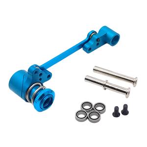 Gruppo gruppo sterzo 1/12 auto blu Wltoys RC per modelli 124016 124017 124018 124019 - Product Image 6