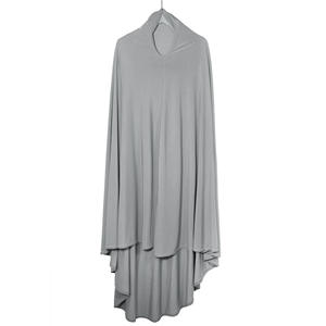 Hiyab de Oración Musulmán Instantáneo de Color Sólido, Hiyab Largo Étnico Islámico de Talla Grande al por Mayor - Product Image 4