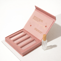 Boîte d'échantillons de parfum personnalisée Lionwrapack, coffret de découverte de parfums de luxe, emballage de coffret cadeau à 5 compartiments