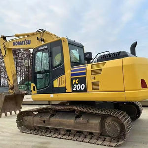 Excavadora de orugas Komatsu usada, Japón, 20 toneladas, núcleo de peso operativo, Motor Kawasaki Enerpac, bomba de motor, caja de cambios, PLC - Product Image 1