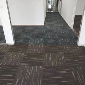 Commerciële Lusstapel Pvc-Rug Pet Tapijttegels Eenvoudig Te Installeren Verwijderbare Kantoorvloertegels Voor Thuis Wonen Voor Modulair - Product Image 4