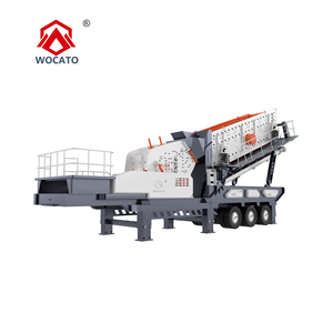 Station de concassage mobile 200 TPH pour carrière, gravier, granit, déchets de construction, installation de concassage mobile à vendre - Product Image 1