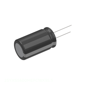 Distribuidor Autorizado, Condensador de Aluminio de 25YXS5600MEFC18X35.5, 5600uF, 20%, 25V, Radial, 5600 uF - Product Image 1