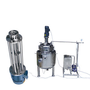 Cuve de mélange liquide en acier inoxydable à cisaillement élevé personnalisée avec agitateur, chauffage électrique, cuve de mélange à double enveloppe en acier inoxydable - Product Image 4