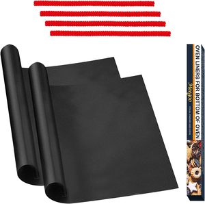 Revestimientos de Horno Reutilizables Resistentes al Calor de PTFE para la Parte Inferior del Horno, Alfombrilla de Cocina Gruesa Antiadherente Fácil de Limpiar para Exteriores 260 - Product Image 1