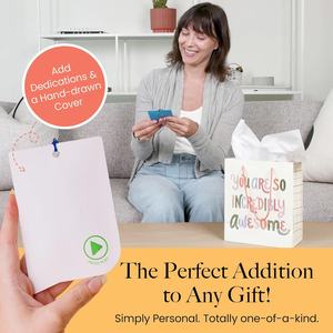 Étiquette de vœux audio avec enregistreur vocal <span class=keywords><strong>Carte</strong></span>-cadeau enregistrable avec lecture Enregistrez votre propre <span class=keywords><strong>carte</strong></span> de message pour <span class=keywords><strong>anniversaire</strong></span> - Product Image 5