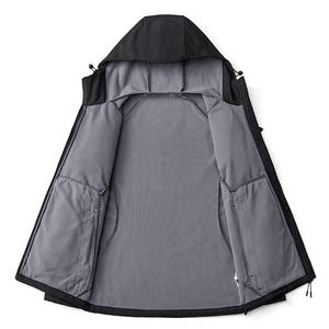 <span class=keywords><strong>Giacca</strong></span> Softshell in pile da <span class=keywords><strong>uomo</strong></span> di alta qualità <span class=keywords><strong>giacca</strong></span> impermeabile con cappuccio in pile Softshell per <span class=keywords><strong>Trekking</strong></span> Unisex - Product Image 2