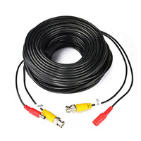Vishi OD4.0 5m BNC Video Power Combo Cable Kabel Terintegrasi All-in-One untuk Kamera Keamanan CCTV