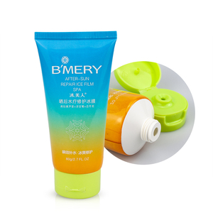 Limpiador <span class=keywords><strong>Facial</strong></span> y Mascarilla <span class=keywords><strong>Facial</strong></span> de Plástico de Lujo, 80 ml, Cuidado de la Piel Cosmético, Reparación Post-Solar, Envase en Tubo con Degradado de Color - Product Image 1