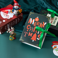 Offre spéciale Boîte à biscuits pour bonbons de Noël Boîtes en forme de livre Boîte à bonbons pour cadeaux de Noël pour articles promotionnels