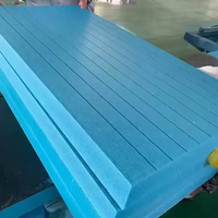 Panel de Espuma de Poliestireno Extruido XPS Industrial, Aislamiento para Calefacción por Suelo Radiante, Clasificación de Resistencia al Fuego