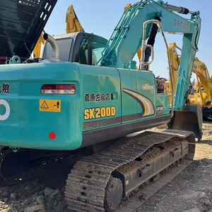 รถขุดมือสอง Kobelco SK200 สมรรถนะดี เหมาะสำหรับงานดินดิบ รถขุด Kobelco มือสอง ขนาด 20 ตัน - Product Image 1