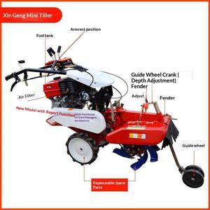 Petite motoculteur rotative agricole <span class=keywords><strong>pour</strong></span> le creusement de tranchées et le travail des sols, idéale <span class=keywords><strong>pour</strong></span> les oignons verts et les <span class=keywords><strong>fraises</strong></span>, puissance suffisante, garantie 4 ans - Product Image 3