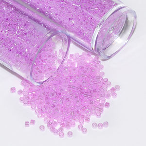 Haute qualité 11/0 perles de rocaille en verre Rocaile rondes pour la fabrication de bijoux collier de perles bricolage artisanat - Product Image 2