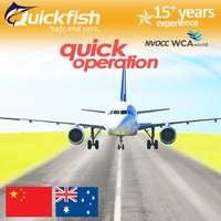 Agents d'expédition professionnels en Chine pour le fret aérien, service porte-à-porte Alibaba Express Australie avec entrepôt gratuit
