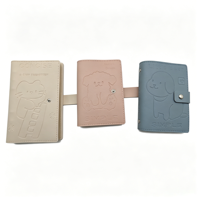 Cubierta de Carpeta A6 con Anillas, Hojas de Repuesto para Planificador Diario Sin Fecha, Cuaderno Mini Personalizado con Diseño Kawaii de Dibujos Animados