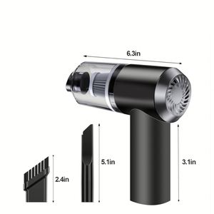 Aspirateur à main portable sec et humide 12 volts pour voiture - Product Image 1