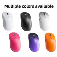 Souris sans fil transfrontalière trois modes, 6 boutons, design ergonomique, légère, pour le jeu et le bureau, fonctionnement silencieux