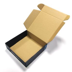 Eco Packaging Factory Direct Custom Logo Printed Corrugated Cardboard Box Shipping Mailing Kraft Carton Box