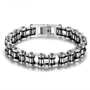 <span class=keywords><strong>Bracelet</strong></span> à chaîne en acier inoxydable pour hommes, bijoux pour <span class=keywords><strong>moto</strong></span>, idée cadeau, vente en gros - Product Image 4
