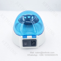 Mini centrifugeuse de table KT-MC6000 6000 tr/min avec machine à centrifuger Mini-rotation à affichage numérique pour tubes centrifuges 8*1.5ml