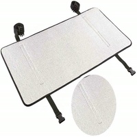 Couverture de climatisation en feuille d'aluminium personnalisée pour la maison, l'extérieur, la climatisation centrale et externe, le pare-soleil, la couverture du climatiseur extérieur