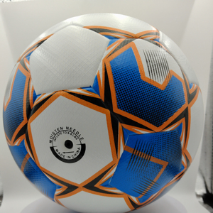 ลูกฟุตบอลคุณภาพสูง น้ำหนักเบา ขนาด 5 ผลิตจากยาง PU และ TPU เป็นมิตรกับสิ่งแวดล้อม เหมาะสำหรับการฝึกซ้อมกีฬาและการแข่งขันอย่างเป็นทางการ พร้อมโลโก้สั่งทำได้ - Product Image 6