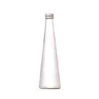 8 Oz Heldere Glazen Fles 330Ml Voor Sap Met Metalen Deksels Drankflessen 250Ml Melkthee Koudgeperste Glazen Sapfles