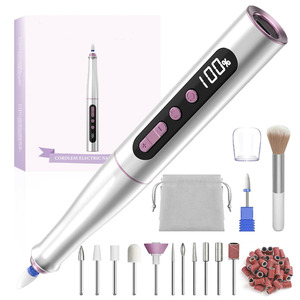 Taladro Eléctrico Inalámbrico para Uñas, Máquina de Manicura Portátil en Forma de Bolígrafo, Lima de Uñas Recargable para Salón y Uso Doméstico - Product Image 1