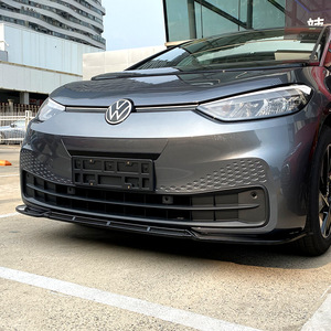 ลิ้นกันชนหน้าคาร์บอนไฟเบอร์ลายด้านสำหรับรถยนต์ Volkswagen ID.3 รุ่น Amp-Z - Product Image 3