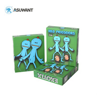 Boîte de présentation personnalisée en plastique pour sachets Doypack, sachets Mylar de 3,5 grammes, sachets Mylar anti-odeur découpés à l'emporte-pièce de 3,5g, 7g, 14g, 28g