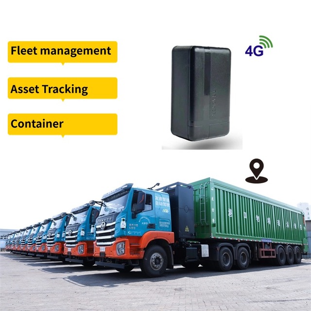 Ultra Standby 3 Years Magnetic Wireless GPS Android App 4G Beidou Cloud Storage PC Geofence Car Rental Truck Asset Tracker