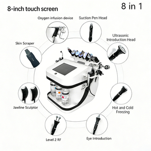 Máquina de Dermoabrasión Magic 12 en 1, Equipo de Belleza Facial Profesional, Producto de Burbujas de Oxígeno - Product Image 6
