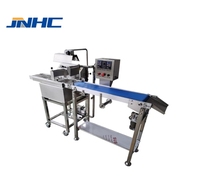 Nouvelle machine automatique d'enrobage de chocolat Sauce au chocolat enrobant la machine de traitement des aliments de collation
