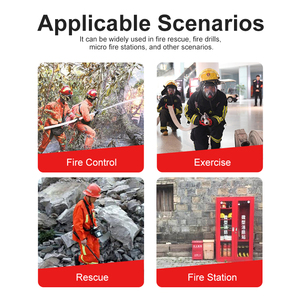 <strong>Firefighter</strong> Suit Fireman Uniform Fire Fighting <strong>Costume</strong> Firefighting Clothing Nomex Aramid Full-Body Flame Retardant Emergency - Product Image 5