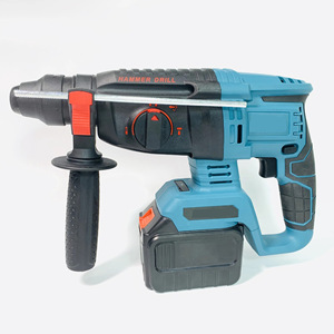 21V không chổi than không dây búa không dây búa khoan cờ lê tác động phay cắt Công cụ thiết lập - Product Image 2