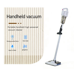 <span class=keywords><strong>Aspirateur</strong></span> sans fil portatif blanc moderne avec forte aspiration, serpillière sèche tout-en-un pour la maison et la voiture - Product Image 1