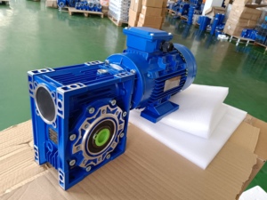 Motor Eléctrico Asíncrono Trifásico de Inducción YE2-802-4 de 0.75kw 1HP 1460rpm con Reductor de Engranajes de Baja Velocidad - Product Image 5