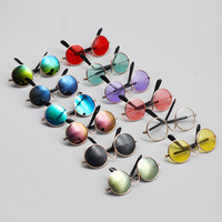 Accessoires de poupée Joyfull Fantasy Series 17CM 18 pouces, lunettes en métal de 7 cm de large et lunettes de soleil à film coloré, échelle 1:12