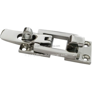 Pestillo bloqueable de acero inoxidable Dudy 316 de grado <span class=keywords><strong>marino</strong></span>, pestillo de bloqueo de puerta de barco <span class=keywords><strong>marino</strong></span>, abrazadera de sujeción antisonajero para yate - Product Image 1