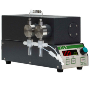 Pompe à piston Ns Precision Science Kx504 050p 0,75 GPM 0,84 PSI en acier inoxydable avec moteur pas à pas électrique et raccord à bride - Product Image 3