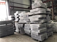 Pilier de palissade de jardin en granit gris clair G602