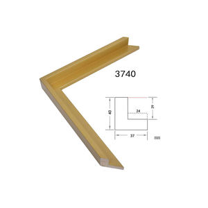 Más vendidos, decoración blanca y negra, gran cartel moderno de madera en forma de L, marco flotante <span class=keywords><strong>para</strong></span> lienzo - Product Image 3