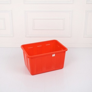 Gran capacidad 50L-350L <span class=keywords><strong>Caja</strong></span> de almacenamiento de plástico Cesta de verduras cuadrada y tanque de almacenamiento de agua Cubo de cría de cocina - Product Image 6