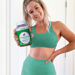 Directo de fábrica personalizado Ashwagandha Gummies Vitamina Biotina Colágeno Gummy Candy Mood Support Gummies - Product Image 4