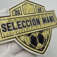 Patch en TPU personnalisé, or, 3D, transfert thermique pour vêtements, sacs, vestes