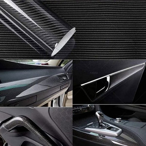 Atacado Fábrica PVC PPF Gloss Vinil 3D 5D Carbono Etiqueta Do Carro Embalagem de Carro Air Release DIY Adesivo Decalque - Product Image 4